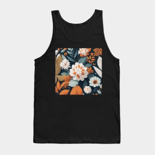 A Captivating Floral Pattern Tank Top